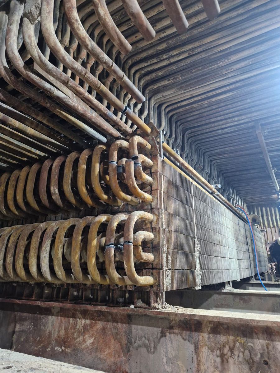 Akset Enerji 400 t/h buhar kazanı ekonomizer boruları 6