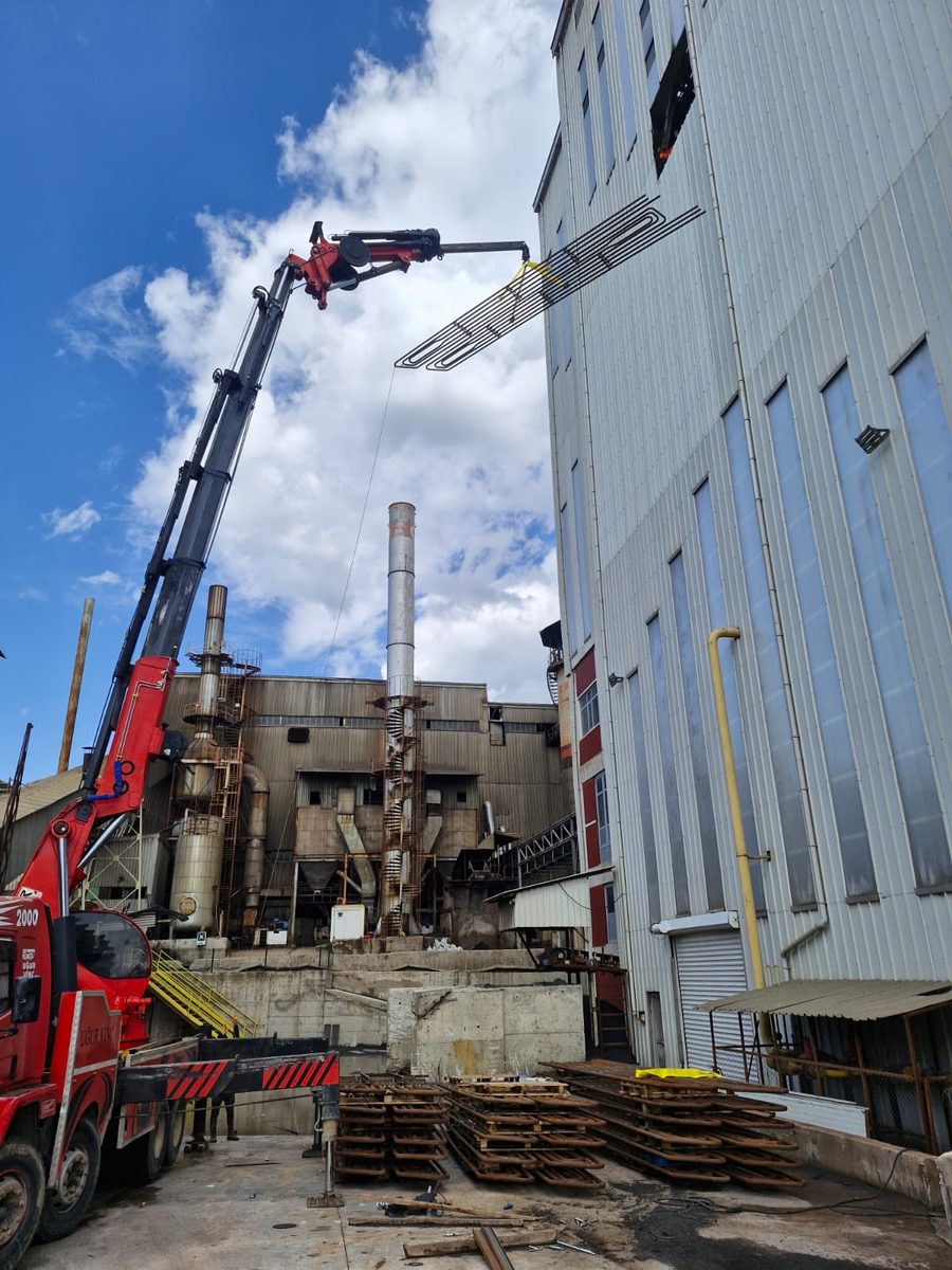 Yozgat Şeker Fabrikası buhar kazanı kızdırıcı boruları 3