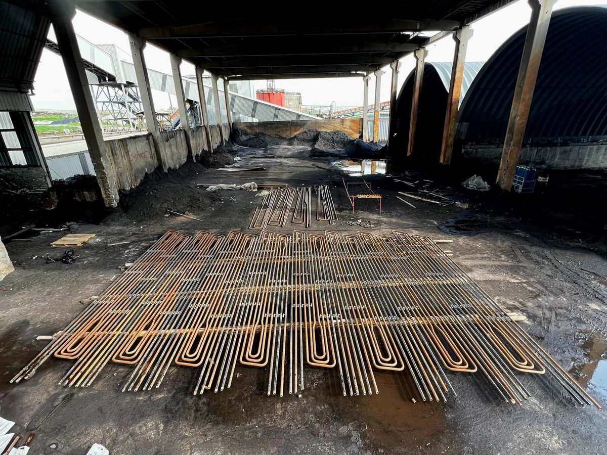 Yozgat Şeker Fabrikası buhar kazanı kızdırıcı boruları 5